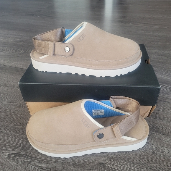 UGG MEN GOLDEN-COAST SUEDE  CLOGS main image 5